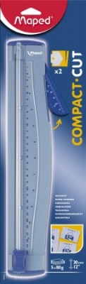 Vágógép, görgős, A4, 5 lap, Maped "Compact cut"